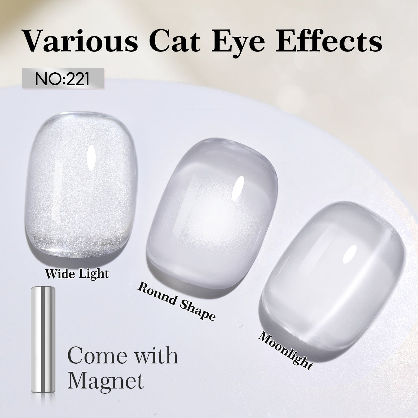 Silver Cat Eye Gel