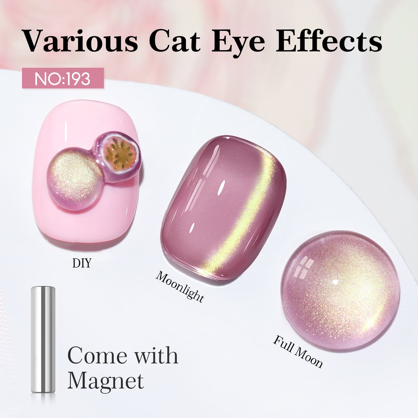 Purple Cat Eye Gel Polish