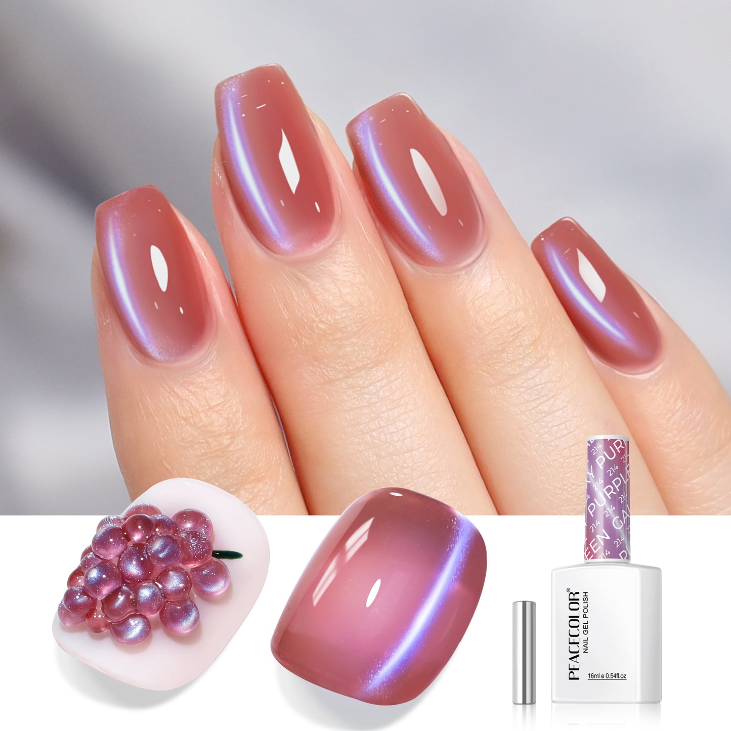 Purple Cat Eye Gel