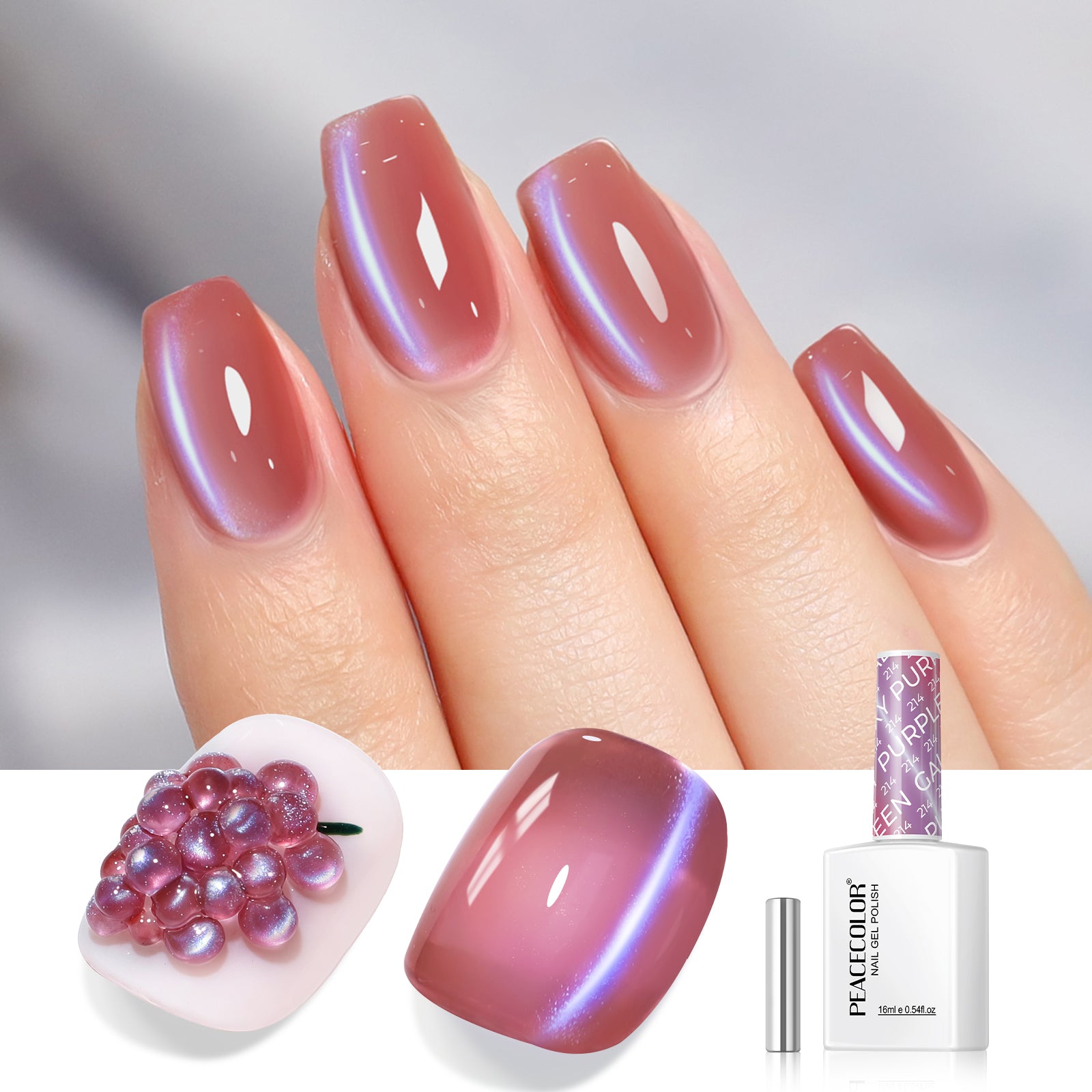 Purple Cat Eye Gel