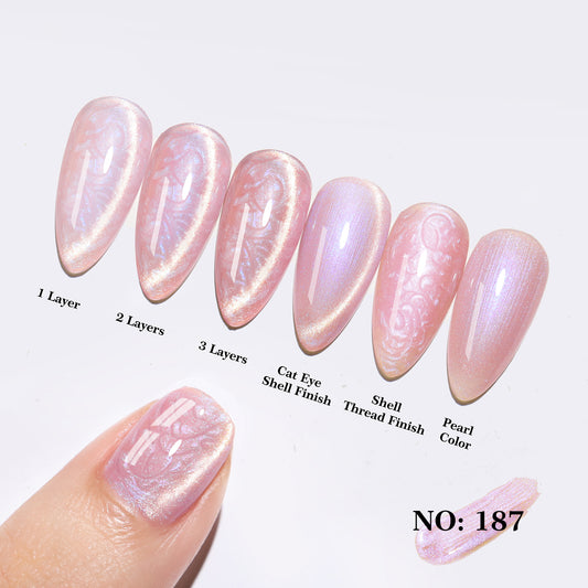 Pink Cat Eye Gel Polish
