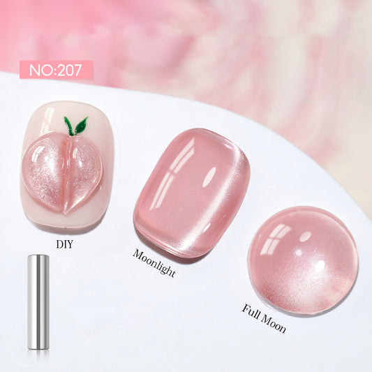 Pink Cat Eye Gel Polish