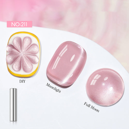 Pink Cat Eye Gel Polish