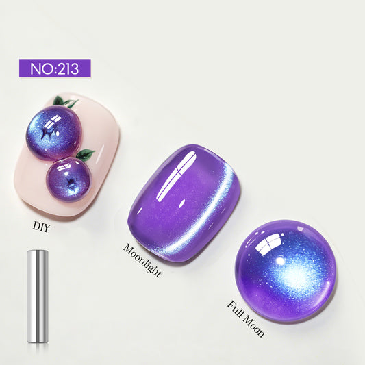 Blue Cat Eye Gel Polish