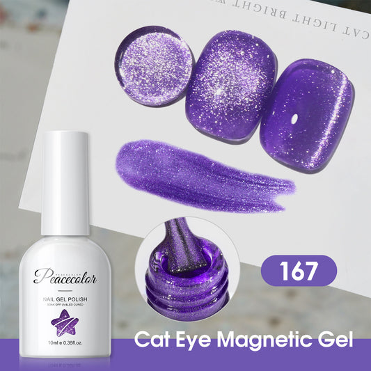 Purple Cat Eye Gel Polish