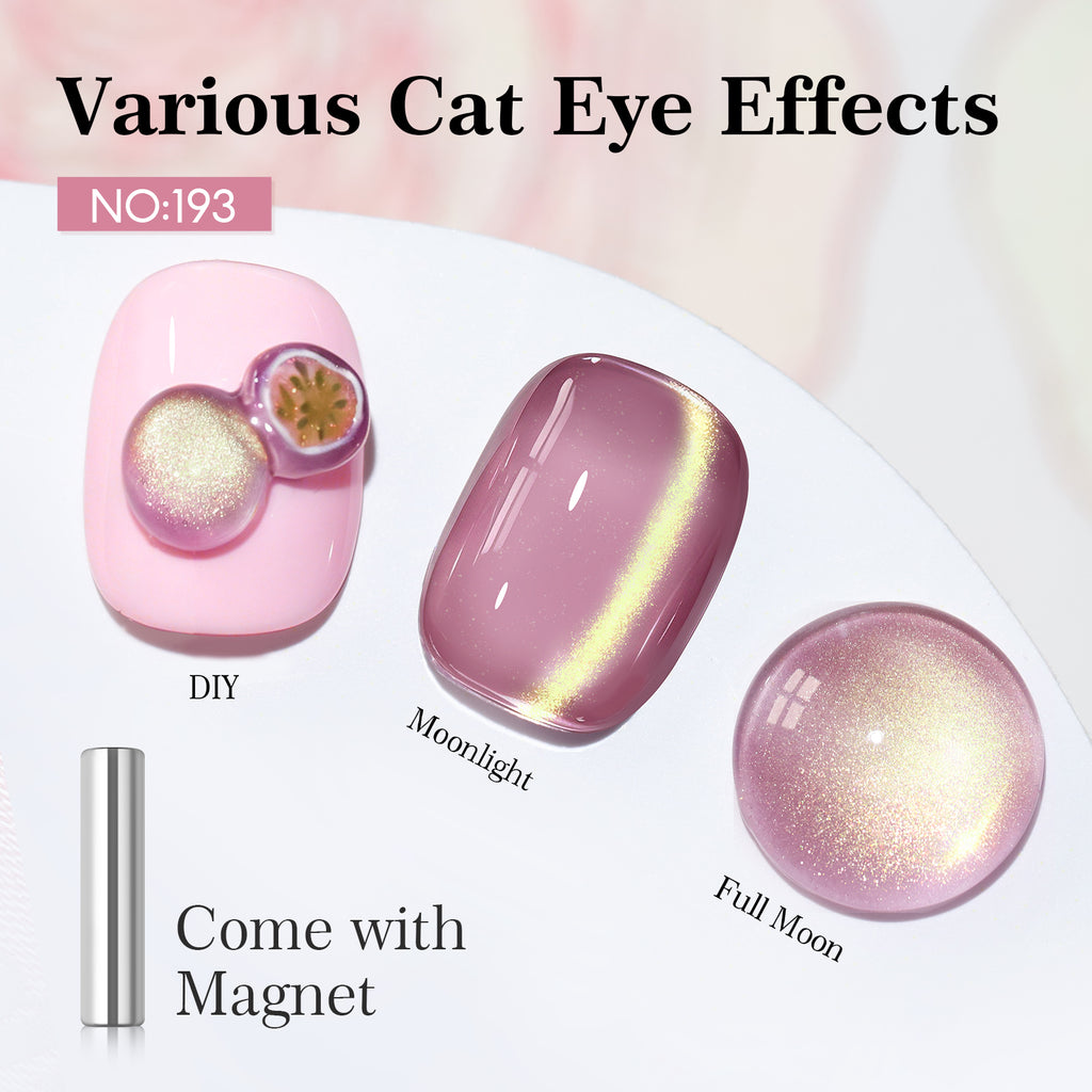 Purple Cat Eye Gel Polish