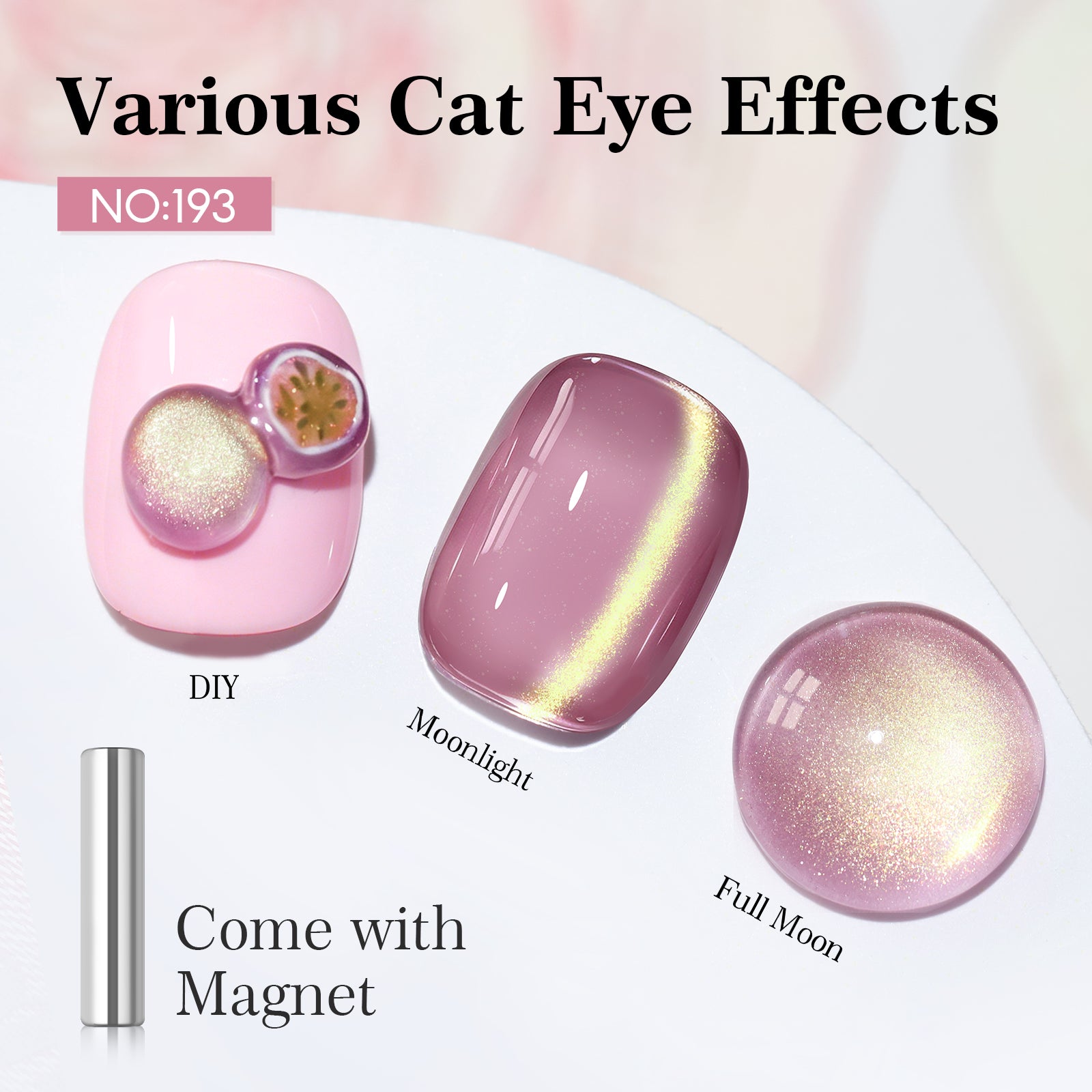 Purple Cat Eye Gel Polish