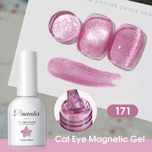Pink Cat Eye Gel Polish