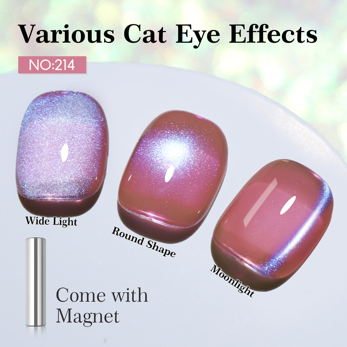 Purple Cat Eye Gel