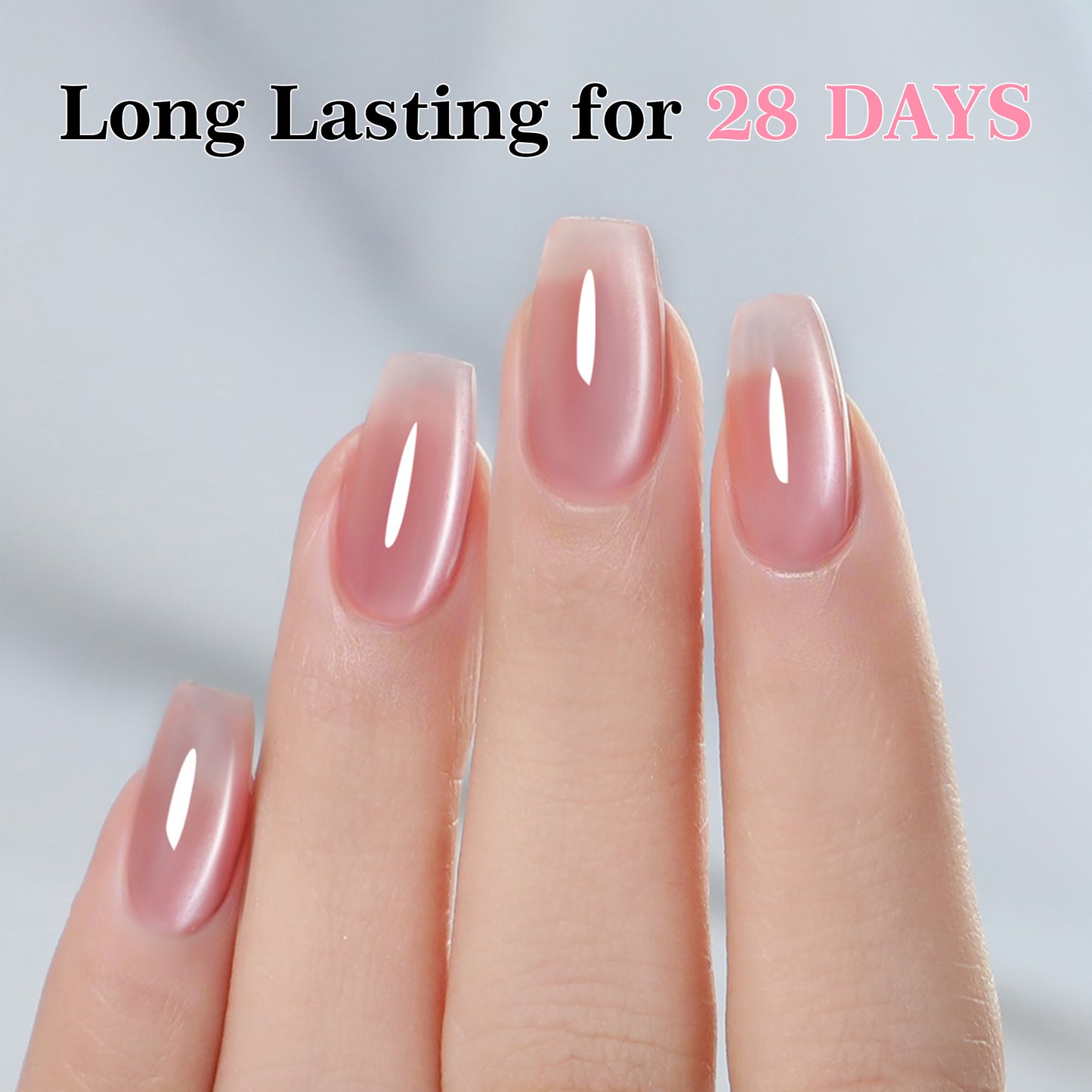Pink Cat Eye Gel Polish