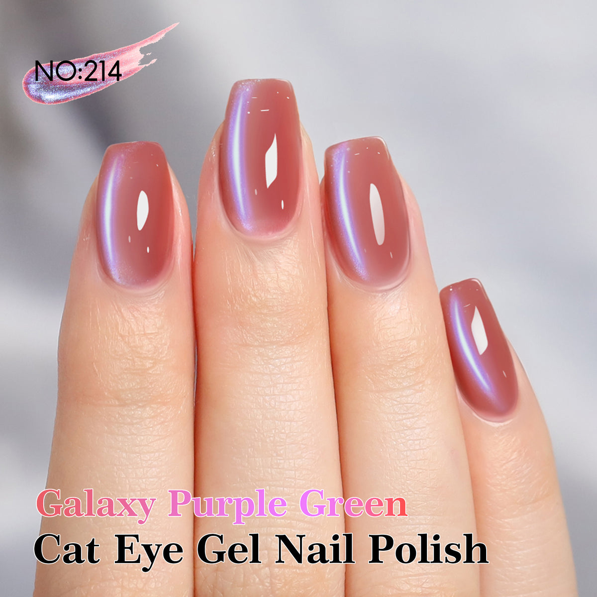 Purple Cat Eye Gel