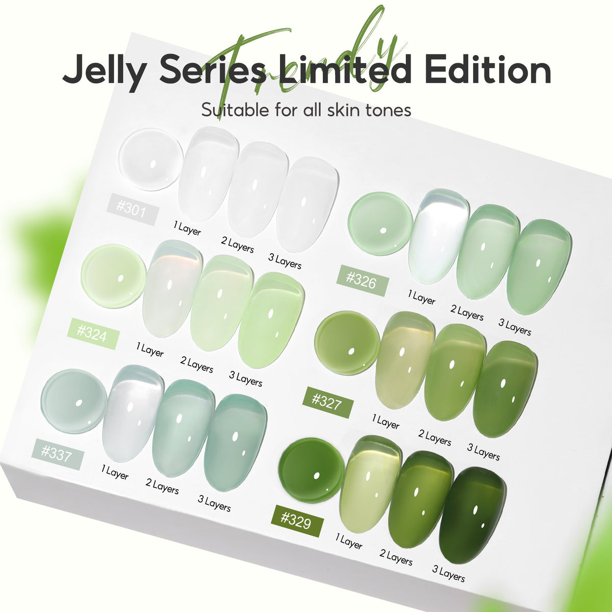 Breen Jelly Gel Polish Set