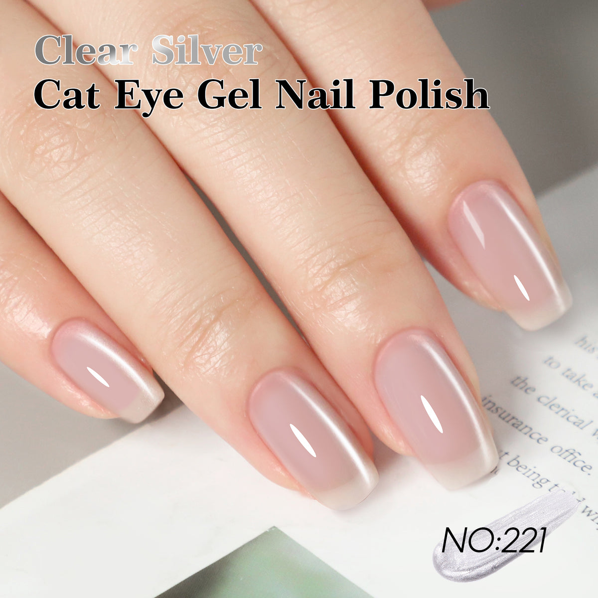 Silver Cat Eye Gel