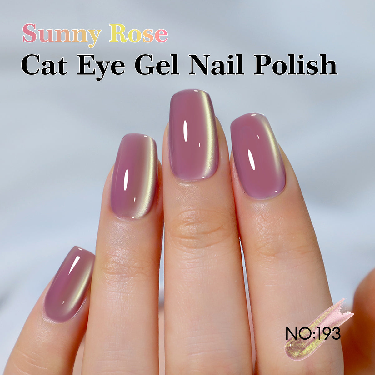 Purple Cat Eye Gel Polish